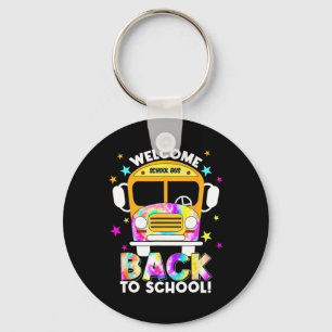 Terug naar school voor buschauffeurs Transport Dep Sleutelhanger