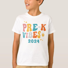 Terug naar school voor de kleuterschool t-shirt