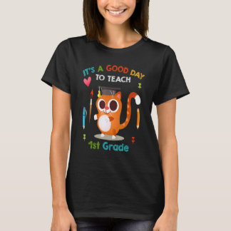 Terug naar school voor de leraar Het is een goede  T-shirt