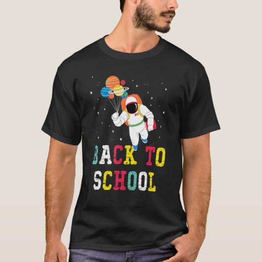 Terug naar school voor kinderen Eerste dag van sch T-shirt (Voorkant)