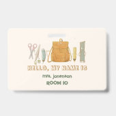 Terug naar School Vrienden Badge (Voorkant)