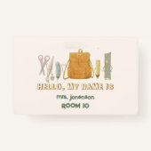 Terug naar School Vrienden Badge (Voorkant)