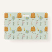 Terug naar School Vrienden Badge (Achterkant)