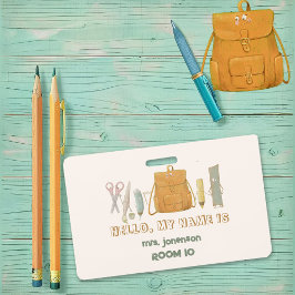 Terug naar School Vrienden Badge