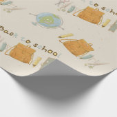 Terug naar School Vrienden Cadeaupapier (Hoek)