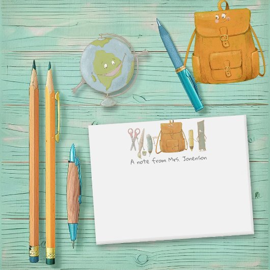 Terug naar School Vrienden Post-it® Notes