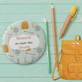 Terug naar School Vrienden Ronde Button 5,7 Cm