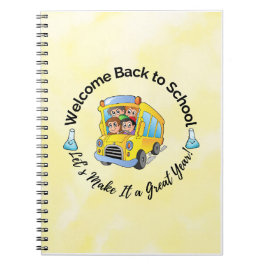 Terug naar school – Vrolijk Bus Notitieboek
