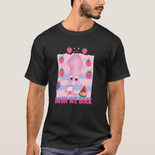 Terug naar school Vrouwen leren jongleren Octopus T-shirt