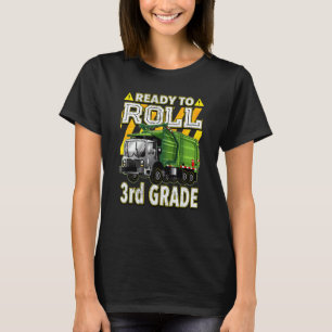 Terug naar school Vuilniswagen klaar om te rolle T-shirt