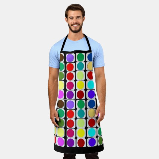 Terug naar school, Waterverven,  Schort (Gedragen)