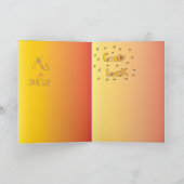 Terug naar School wenskaart Kaart (Binnen)