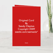 Terug naar school wenskaart kaart (Achterkant)