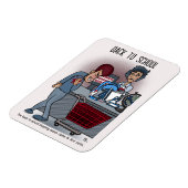 Terug naar school Winkelen Flexibele magneet (Linkerzijde)