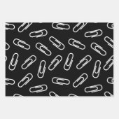 Terug naar school wiskunde en getallen set van 3 inpakpapier vel (Voorkant 3)