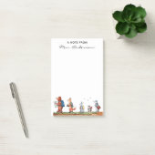 Terug naar school Woodland Friends Gepersonaliseer Post-it® Notes (Kantoor)
