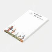 Terug naar school Woodland Friends Gepersonaliseer Post-it® Notes (Schuin)