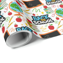 Terug naar School Wrapping Paper