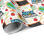 Terug naar School Wrapping Paper Cadeaupapier (Rol Hoek)