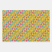 terug naar school Wrapping Paper Flat Sheet Set va (Voorkant 2)