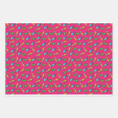 terug naar school Wrapping Paper Flat Sheet Set va (Voorkant)