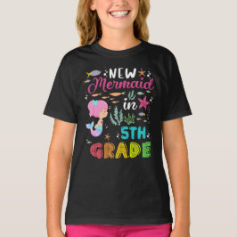 Terug naar school Zeemeermin Shirt - 5e klas