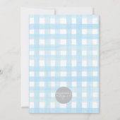 Terug naar school zwembad feest kaart (Achterkant)