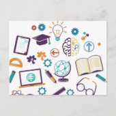 Terug naar schoolaanbod briefkaart (Voorkant)