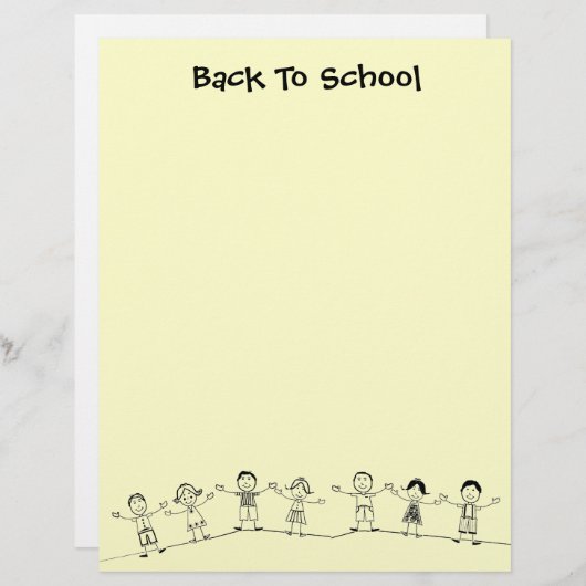 Terug naar schoolbankier (Voorkant / Achterkant)