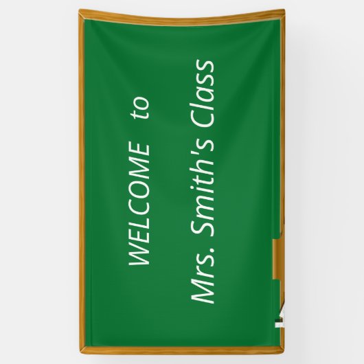 Terug naar schoolbanner spandoek (Verticaal)