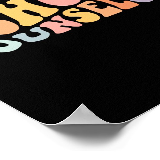 Terug naar schoolbegeleider leraar leraar S Poster (Hoek)