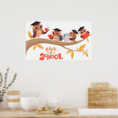 Terug naar schoolbezit poster (Keuken)