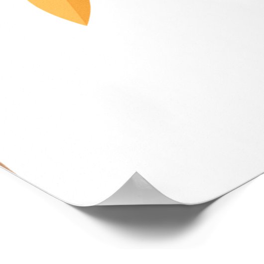 Terug naar schoolbezit poster (Hoek)