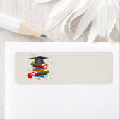 Terug naar schoolboeken etiket (Insitu)