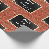 Terug naar schoolbord cadeaupapier