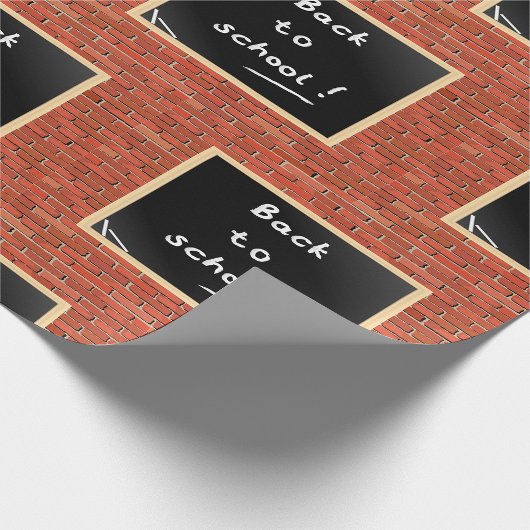 Terug naar schoolbord cadeaupapier