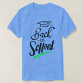 Terug naar schoolbus op maat t-shirt (Design voorkant)