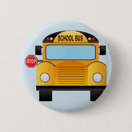 Terug naar schoolbus ronde button 5,7 cm