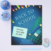 Terug naar schoolcursussen flyer (Enkel)