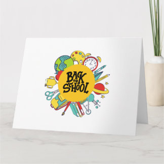 Terug naar schooldag Funny giften Giften voor kind Kaart