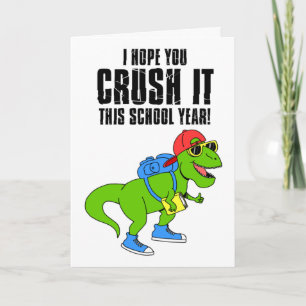 Terug naar schooldinosaurus kaart