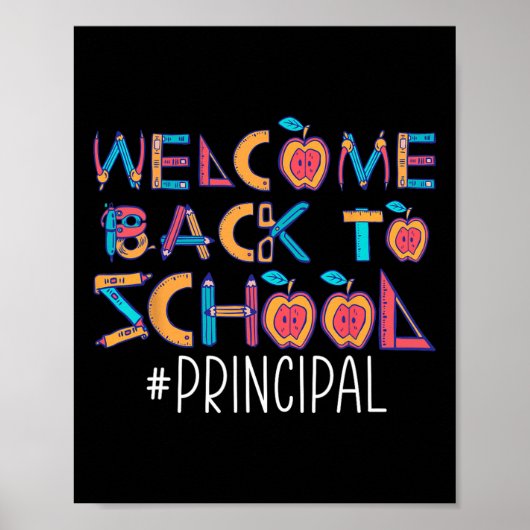 Terug naar schooldirecteur poster (Voorkant)