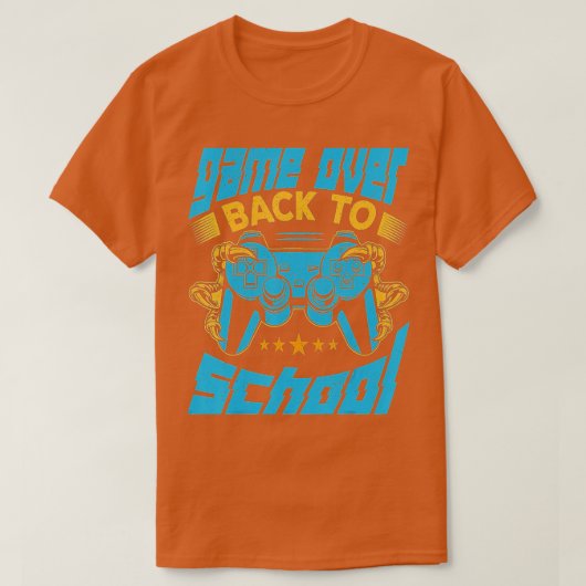 Terug naar schooldocentenSpelwedstrijd T-shirt (Design voorkant)