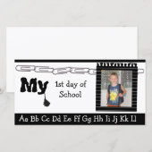 Terug naar schoolfotokaart (Voorkant / Achterkant)