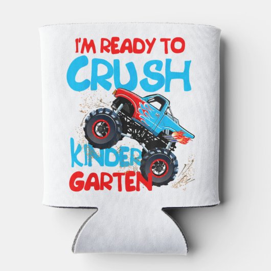 Terug naar schooljongens Eerste Dag Kindergarten M Blikjeskoeler (Achterkant)