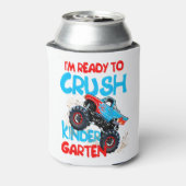 Terug naar schooljongens Eerste Dag Kindergarten M Blikjeskoeler (Blikje Achterkant)