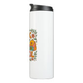 Terug naar schoolkat thermosbeker (Geroteerd rechts)