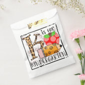 Terug naar schoolkinderen bedankzakje (Gezegeld)