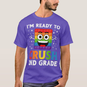 Terug naar schoolklas 2e klas Pop IT Girls B T-shirt