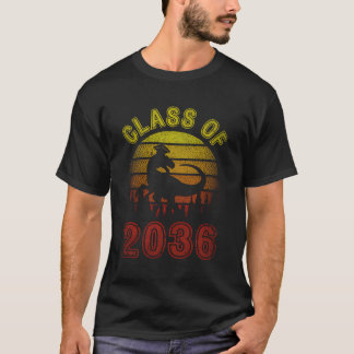 Terug naar schoolklas van 2036 kleuterschool Pre K T-shirt